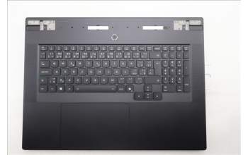 Lenovo 5CB1S90668 C-Cover with keyboard, Czech Slovakian, Eclipse Black, UK