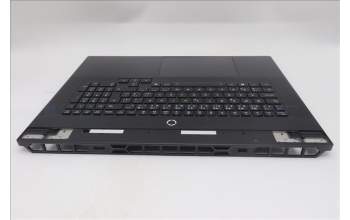 Lenovo 5CB1S90668 C-Cover with keyboard, Czech Slovakian, Eclipse Black, UK