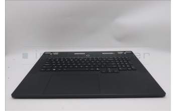 Lenovo 5CB1S90670 C-Cover with keyboard, US English Euro, Eclipse Black, US