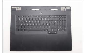 Lenovo 5CB1S90672 C-Cover with keyboard, French, Eclipse Black, US