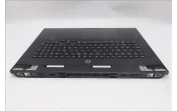 Lenovo 5CB1S90672 C-Cover with keyboard, French, Eclipse Black, US