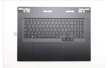 Lenovo 5CB1S90679 C-Cover with keyboard, Italian, Eclipse Black, UK