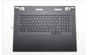 Lenovo 5CB1S90686 C-Cover with keyboard, Spanish, Eclipse Black, UK