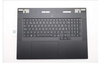 Lenovo 5CB1S90688 C-Cover with keyboard, Switzerland, Eclipse Black, UK