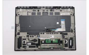 Lenovo 5CB1S90688 C-Cover with keyboard, Switzerland, Eclipse Black, UK