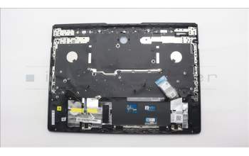 Lenovo 5CB1T10061 C-Cover with keyboard, Belgian, White Backlight, UK