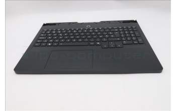 Lenovo 5CB1T10091 C-Cover with keyboard, Belgian, RGB Backlight, UK