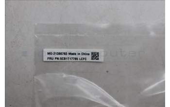 Lenovo 5CB1T17785 COVER FRU LT4E0_RJ45_DOOR_WWAN_BK_ASSY
