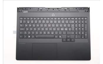 Lenovo 5CB1T18048 C-Cover with keyboard, Nordic, RGB Backlight, UK