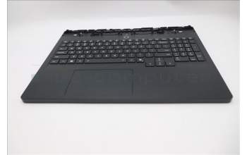 Lenovo 5CB1T18658 C-Cover with keyboard, English, Eclipse Black , RGB Backlight, US