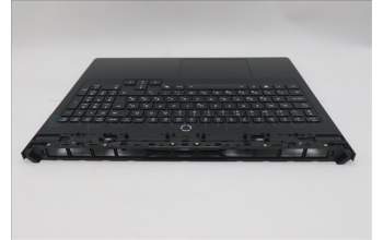 Lenovo 5CB1T18667 C-Cover with keyboard, Hungarian, Eclipse Black , RGB Backlight, UK