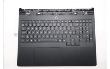 Lenovo 5CB1T18673 C-Cover with keyboard, Nordic, Eclipse Black , RGB Backlight, UK