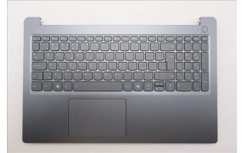 Lenovo 5CB1T18690 C-Cover with keyboard, Czech Slovakian, Luna Grey, Backlight, UK