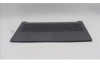 Lenovo 5CB1T18700 C-Cover with keyboard, Icelandic, Luna Grey, Backlight, UK