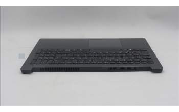 Lenovo 5CB1T18700 C-Cover with keyboard, Icelandic, Luna Grey, Backlight, UK