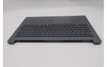 Lenovo 5CB1T18705 C-Cover with keyboard, Nordic, Luna Grey, Backlight, UK