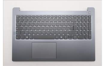 Lenovo 5CB1T50281 C-Cover with keyboard, Italian, Luna Grey, Non-Backlight, UK