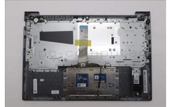 Lenovo 5CB1T53014 C-Cover with keyboard, Nordic, Arctic Grey, Backlight, UK