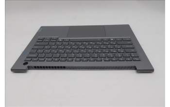 Lenovo 5CB1T53024 C-Cover with keyboard, Ukraine, Arctic Grey, Backlight, US