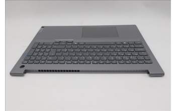 Lenovo 5CB1T57614 C-Cover with keyboard, Portuguese, Arctic Grey, Backlight, UK