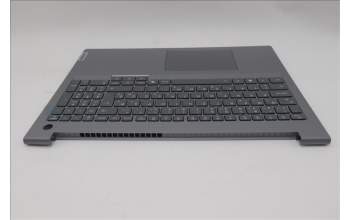 Lenovo 5CB1T57616 C-Cover with keyboard, Slovenian, Arctic Grey, Backlight, UK