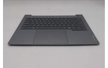 Lenovo 5CB1T57675 C-Cover with keyboard, US English Euro, Arctic Grey, Backlight, US