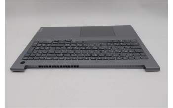 Lenovo 5CB1T66171 C-Cover with keyboard, Bulgarian, Arctic Grey, Backlight, UK