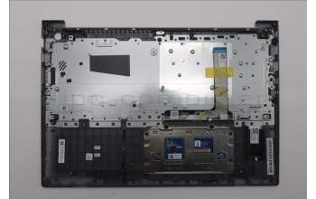 Lenovo 5CB1T66173 C-Cover with keyboard, Czech Slovakian, Arctic Grey, Backlight, UK