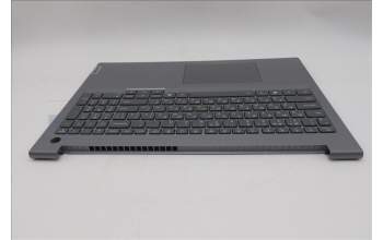 Lenovo 5CB1T66189 C-Cover with keyboard, Russian, Arctic Grey, Backlight, US