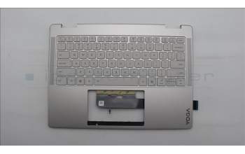 Lenovo 5CB1U62485 C-Cover with keyboard, English, Seashell, Non-FingerPrint, US