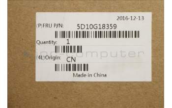 Lenovo 5D10G18359 LCD Module W Flex2-15D Black