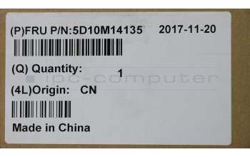 Lenovo 5D10M14135 LCD Module C 80V5 UHDW/EDP Cable