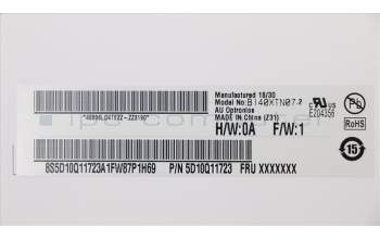 Lenovo 5D10Q11723 Lenovo DISPLAY, 14\", HD, Non-Touch, Anti-Glare, TN, 45%NTSC