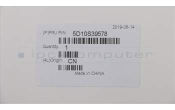 Lenovo 5D10S39578 DISPLAY LCD Module Glass 2.6 W/CGbonding