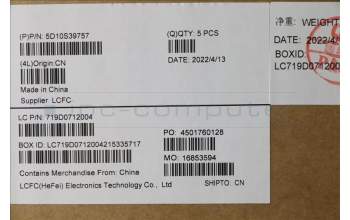 Lenovo 5D10S39757 DISPLAY LCD MODULE L 82LU ST