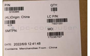 Lenovo 5D10S39845 Lenovo LCD Module, 17.3\", FHD, Non-Touch, Anti-Glare, IPS, 300nit