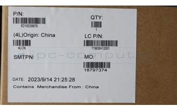 Lenovo 5D10S39976 DISPLAY LCD module L83BY touch MN