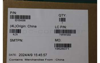 Lenovo 5D10S40086 Lenovo LCD Module,13.5\",WUXGA,Touch,Anti-Glare,IPS,500nit,100%SRGB