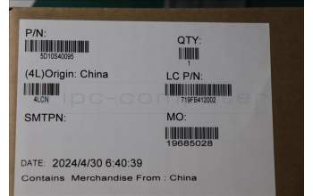 Lenovo 5D10S40095 Lenovo LCD Module,16\",2K,Non_Touch,Glare,OLED,400nit,100%DCI-P3