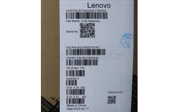 Lenovo 5D10S40245 Lenovo LCD Module, 16\", WUXGA, Touch, Glare, Anti-smudge, IPS, 300nit, 45%NTSC, Luna Grey, W/FHD+IR Camera