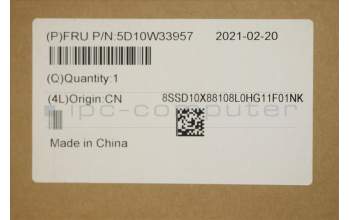 Lenovo 5D10W33957 Lenovo DISPLAY, 27\", FHD, Touch, Glare, IPS, 300nit