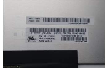 Lenovo 5D11F20752 DISPLAY FRU LGD LP133WQ1-SPB2 13.3 WQX