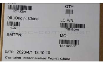 Lenovo 5D11L40990 Lenovo LCD Module,16\",WQXGA,Anti-Glare,IPS,350nit,100%sRGB,Color Calibration