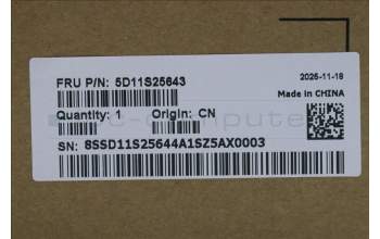 Lenovo 5D11S25643 Lenovo DISPLAY, 16\", WUXGA, Touch, Anti-Glare, IPS, 300nit, 45%NTSC