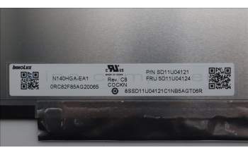 Lenovo 5D11U04124 Lenovo DISPLAY, 14\", FHD, Non-Touch, Anti-Glare, TN, 300nit, 45%NTSC