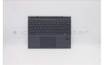 Lenovo 5D20Z51357 Keyboard External, Docking, French, Slate Grey, Backlight