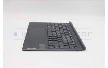 Lenovo 5D20Z51404 Externe Tastatur, Docking, Hebräisch, Schiefergrau, Hintergrundbeleuchtung