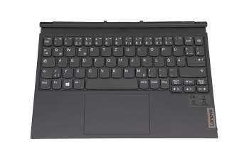5D20Z70305 original Lenovo keyboard incl. topcase DE (german) dark grey/grey