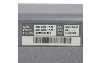 Lenovo 5D50U84420 Keyboard External,USB,Nordic,Grey