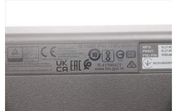 Lenovo 5D50U84436 Keyboard External,USB,Arabic,Black,Non_Backlight